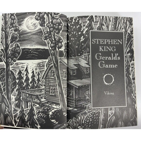 Stephen King Gerald's Game Vintage 1992 First Edition Hardback - Picture 5 of 9